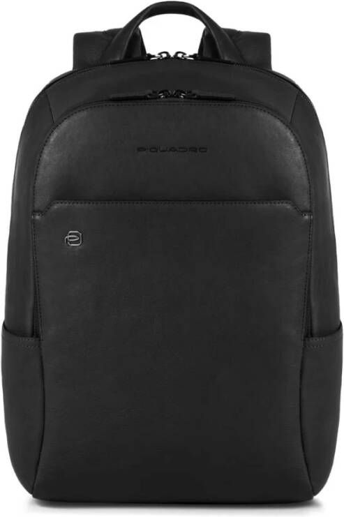 Piquadro Kleine Computer en iPad Rugzak Black Heren