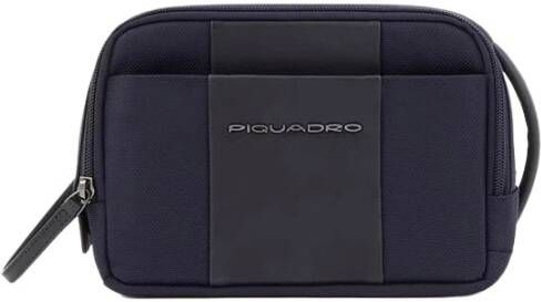 Piquadro Toilet Bags Blauw Heren