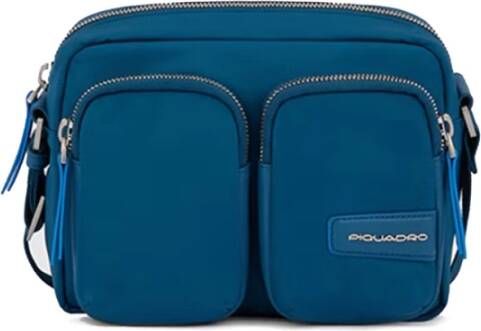 Piquadro Toilet Bags Blauw Heren