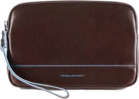 Piquadro Toilet Bags Bruin Heren