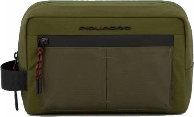 Piquadro Toilet Bags Groen Heren