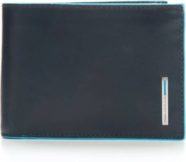 Piquadro Wallet Blauw Heren