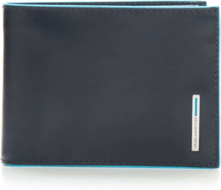 Piquadro Wallet Blauw Heren