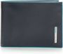 Piquadro Wallet Blauw Heren - Thumbnail 1