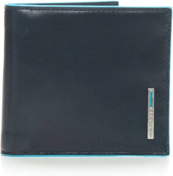 Piquadro Wallet with money clip Blauw Heren
