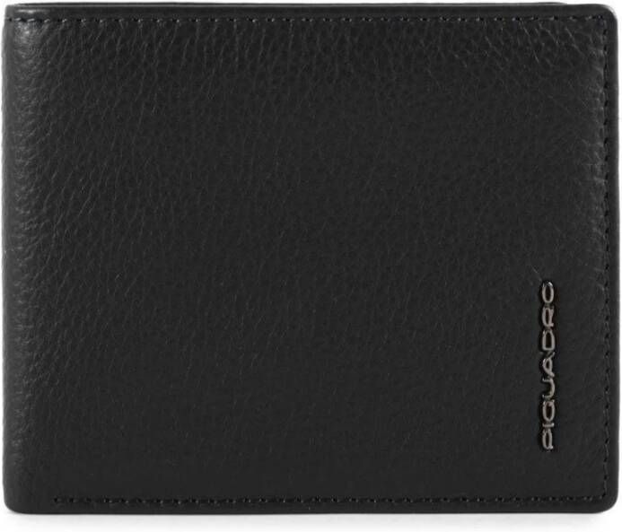 Piquadro Wallet Zwart Heren