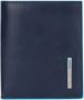 Piquadro Blauwe Verticale Portemonnee met Rfid Bescherming Blue Heren - Thumbnail 1