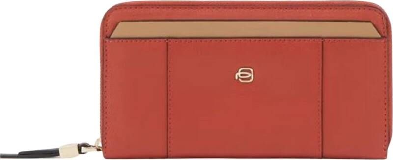 Piquadro Wallets Cardholders Bruin Dames