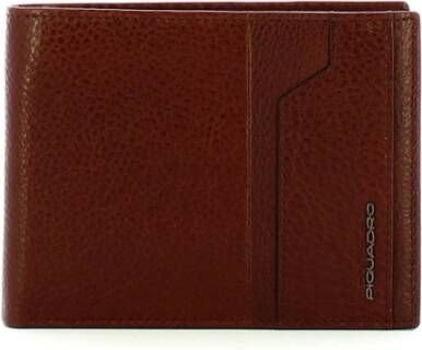 Piquadro Wallets Cardholders Bruin Heren