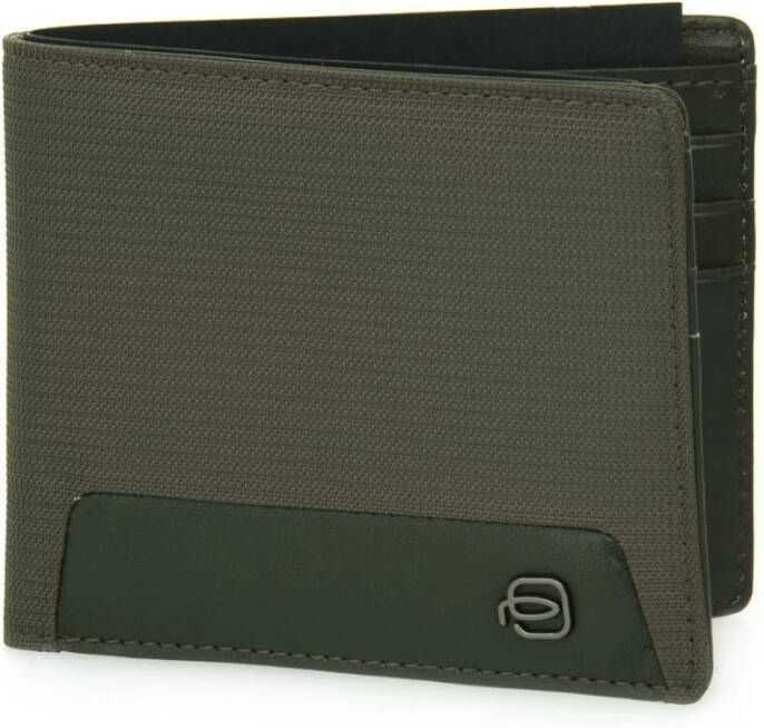 Piquadro Wallets & Cardholders Groen Heren
