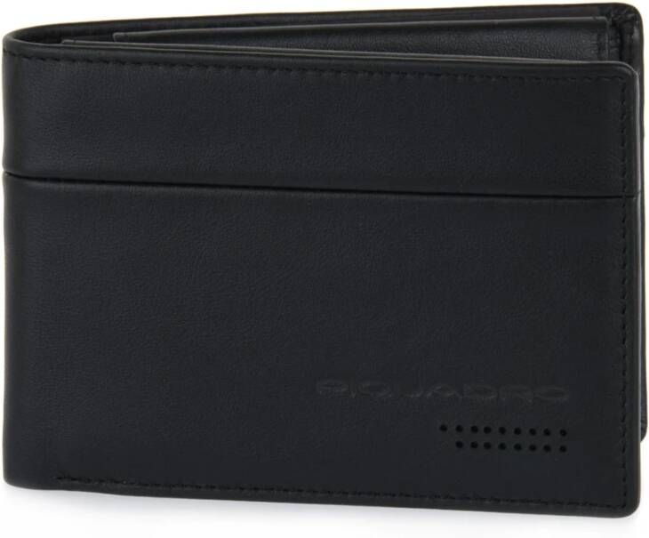 Piquadro Portefeuilles & Kaarthouders Black Heren
