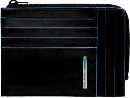 Piquadro Rfid Zwarte Portemonnee Horizontaal Gesneden Black Unisex