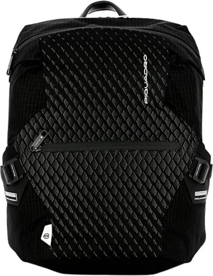Piquadro Anti-diefstal Laptop Rugzak Black Heren