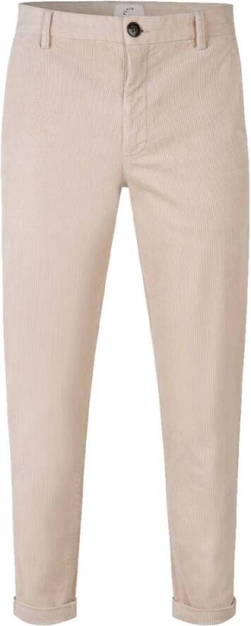 Plain Units Klassieke Broek Beige Heren