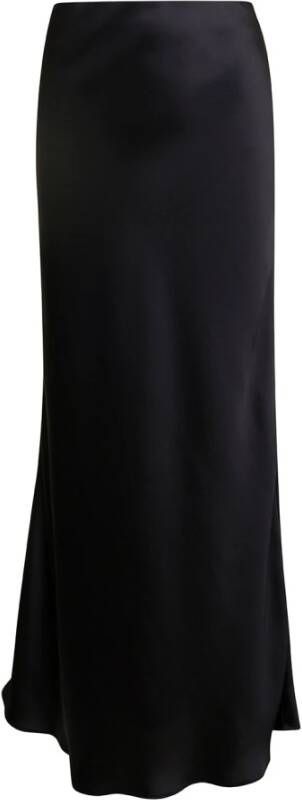 Plain Units Maxi Skirts Zwart Dames