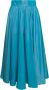 Plain Units Midi Skirts Blauw Dames - Thumbnail 1