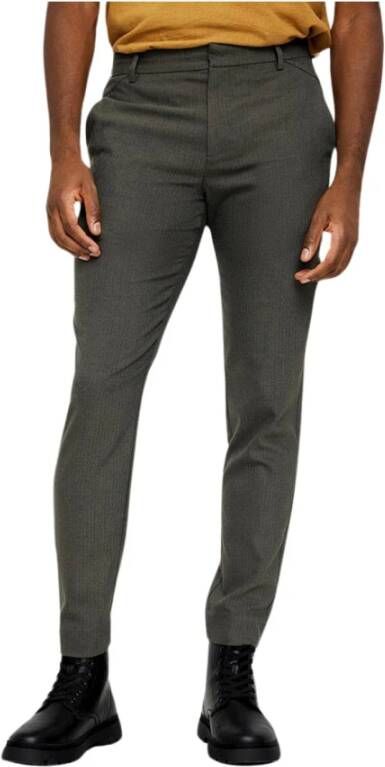 Plain Units Mix en Match Broek Groen Heren