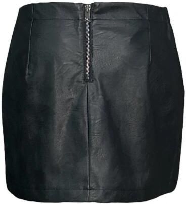 Please Korte rok met decoratieve strikken Black Dames - Foto 4