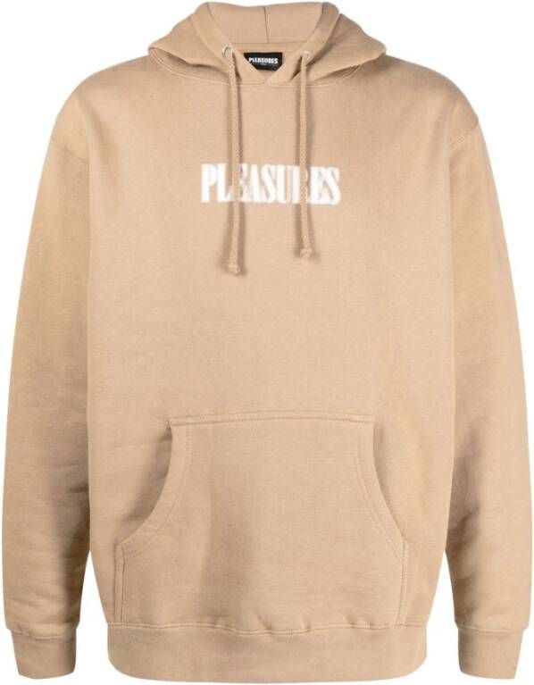 Pleasures Hoodies Beige Heren