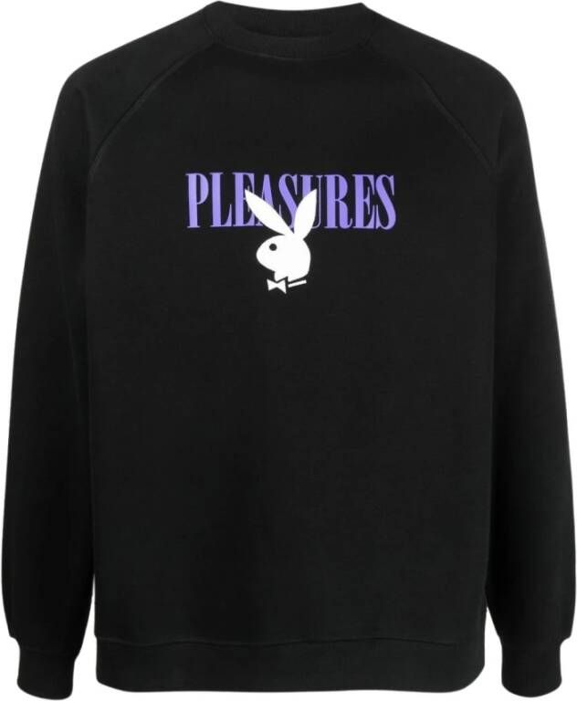Pleasures Sweatshirt Zwart Heren