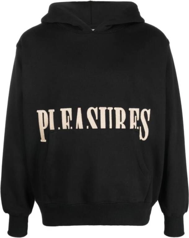 Pleasures Sweatshirts Hoodies Zwart Heren