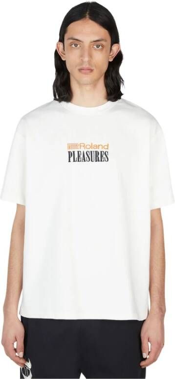 Pleasures T-Shirts Wit Heren