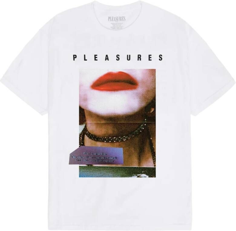 Pleasures T-Shirts White Heren