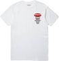 Pleasures Witte Katoenen Rolling Stone T-shirt White Heren - Thumbnail 1