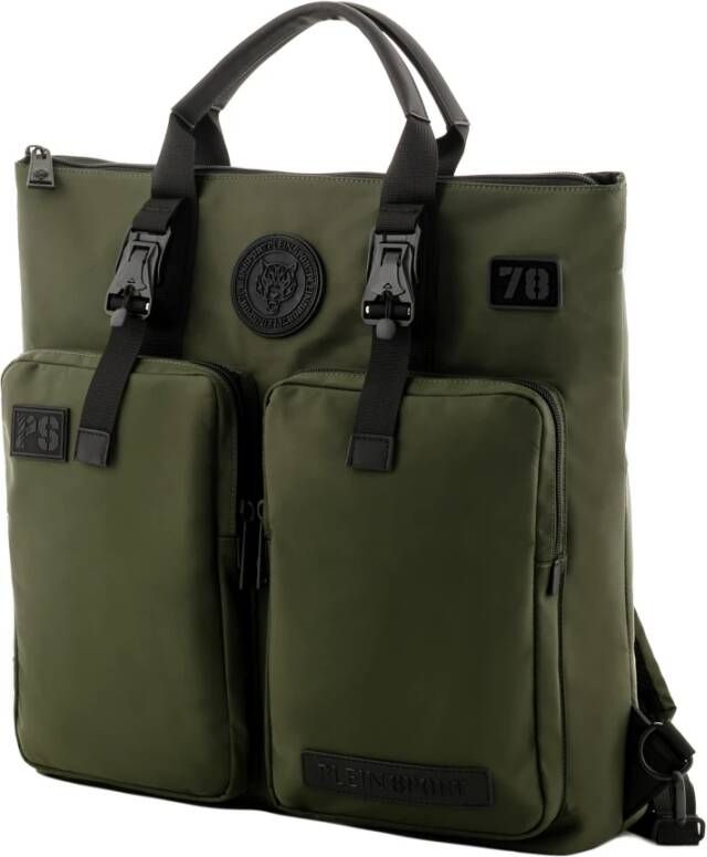 Plein Sport Backpacks Groen Heren
