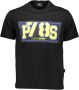 Plein Sport Zwart Katoenen T-Shirt Korte Mouw Ronde Hals Print Black Heren - Thumbnail 1