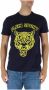 Plein Sport Moderne Heren Klassiek T-shirt Blauw Heren - Thumbnail 3