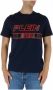 Plein Sport Blauw Katoenen T-Shirt Korte Mouw Ronde Hals Print Logo Blue Heren - Thumbnail 3