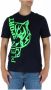 Plein Sport Blauw Print T-shirt Heren Korte Mouw Blue Heren - Thumbnail 3