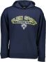 Plein Sport Blauwe Katoenen Hoodie met Print Blue Heren - Thumbnail 1