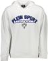 Plein Sport Wit sweatshirt met capuchon en contrasterende accenten White Heren - Thumbnail 1