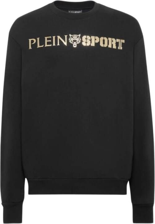 Plein Sport Comfortabele en stijlvolle crewneck sweatshirt Zwart Heren
