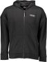 Plein Sport Zwarte Zip Hoodie met Contrasterende Accenten Black Heren - Thumbnail 1