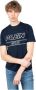 Plein Sport Blauw Katoenen T-Shirt Korte Mouw Ronde Hals Print Blue Heren - Thumbnail 4