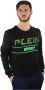 Plein Sport Zwart katoenen sweatshirt met gedurfde accenten Black Heren - Thumbnail 3
