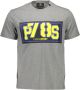 Plein Sport Grijze Katoenen T-Shirt Korte Mouw Ronde Hals Print Gray Heren - Thumbnail 1