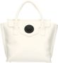 Plein Sport Grote witte handtas met verstelbare afneembare schouderriem White Dames - Thumbnail 4