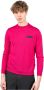 Plein Sport Heren Merinowollen Geribbelde Pullover Pink Heren - Thumbnail 1