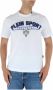Plein Sport Wit Katoenen T-Shirt Korte Mouw Ronde Hals Print White Heren - Thumbnail 1