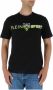 Plein Sport Heren Zwart Print T-shirt Zwart Heren - Thumbnail 1