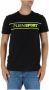 Plein Sport Zwart Bedrukt Kortemouw T-shirt Black Heren - Thumbnail 1