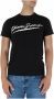 Plein Sport Heren Zwart Print T-shirt Zwart Heren - Thumbnail 1