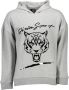 Plein Sport Grijze Katoenen Sweater met Capuchon Gray Heren - Thumbnail 1