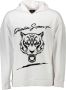 Plein Sport Witte Katoenen Sweater met Capuchon en Logo White Heren - Thumbnail 1