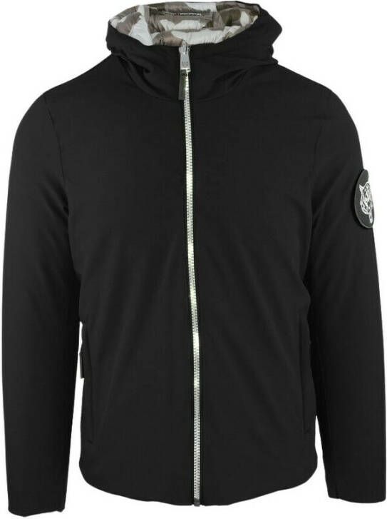 Plein Sport Dubbelzijdige capuchonjas voor heren Black Heren - Foto 2