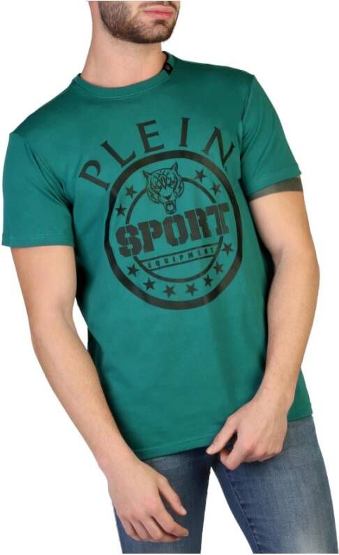 Plein Sport Men's T-shirt Groen Heren